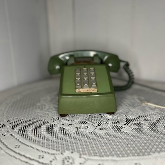 Western Electric Other - Vintage Avocado Green Rotary Phone